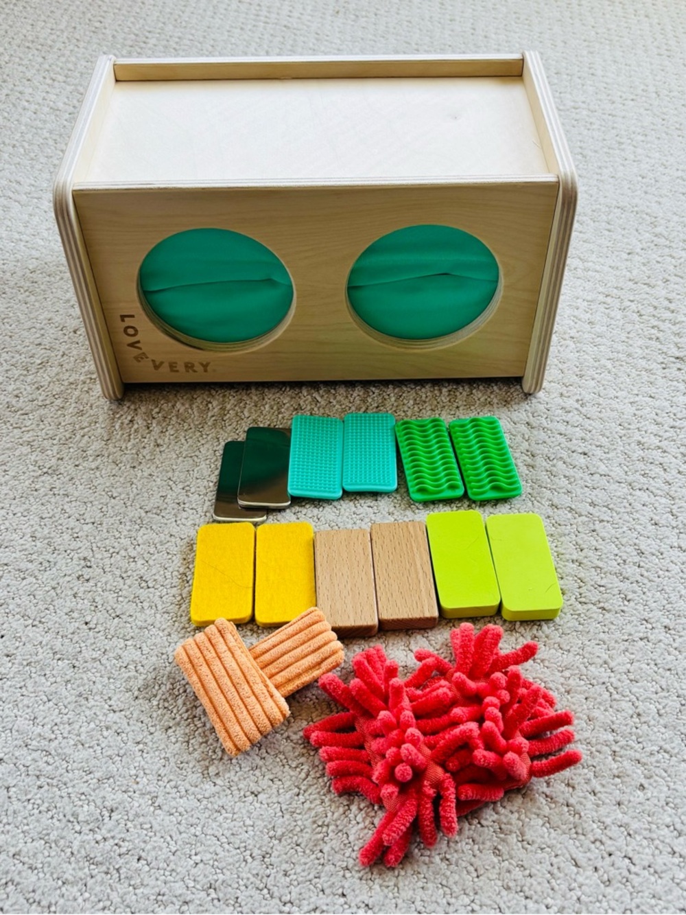 Lovevery Montessori Sensory Sorting Box